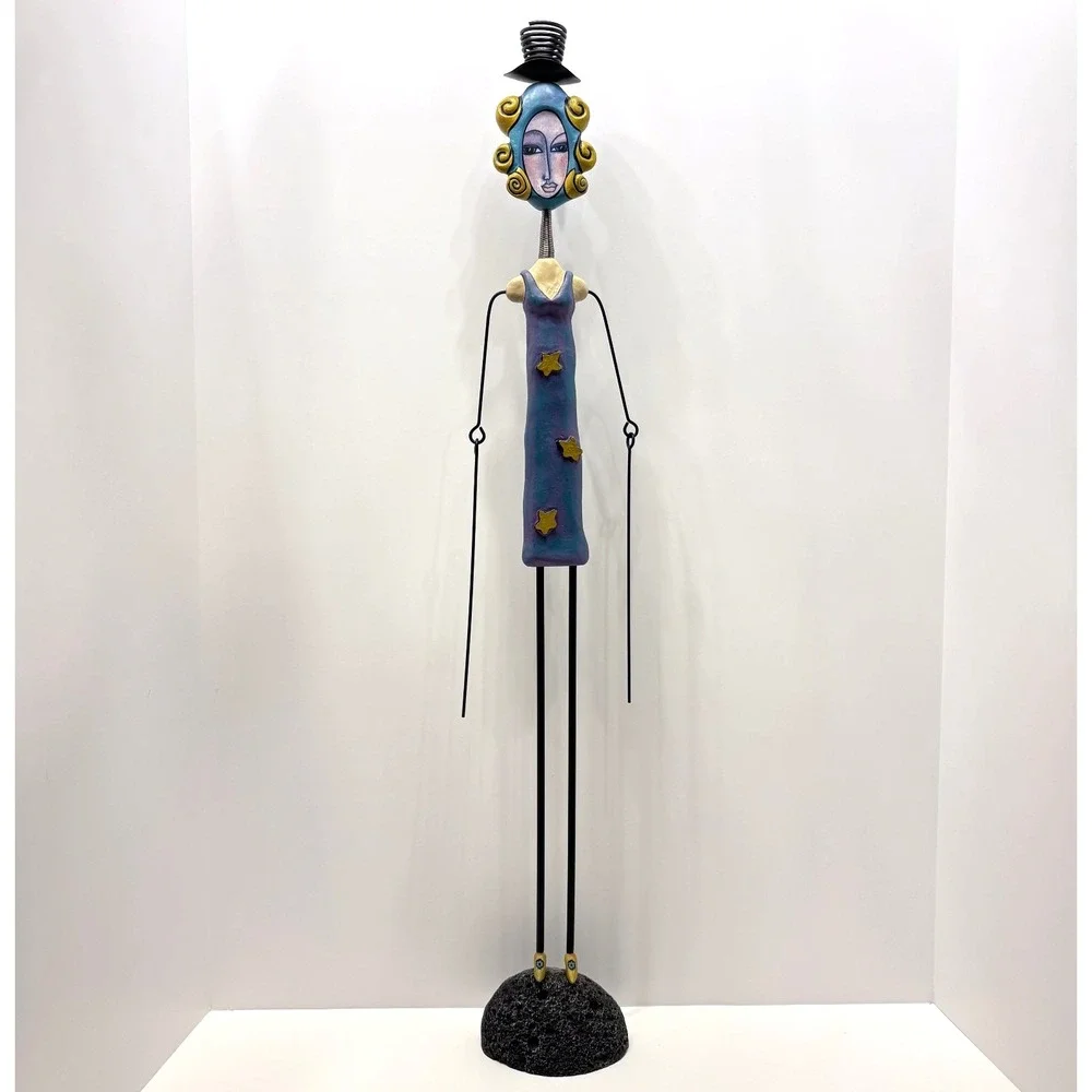 Kimberly Willcox for Silvestri Tickle Your Soul Candlestick 31.5